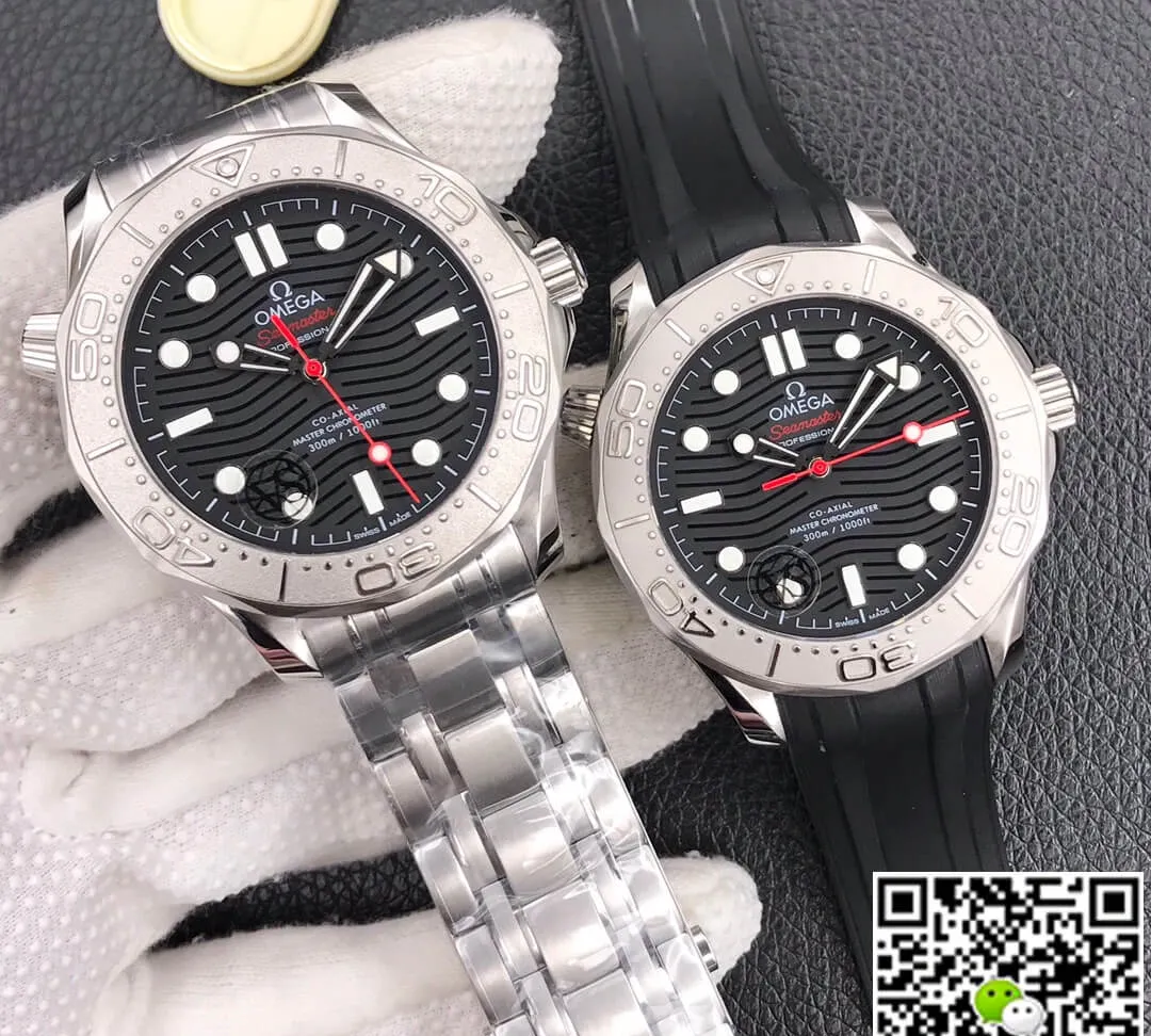 Omega Seamaster Diver 300M 210.32.42.20.01.002 VS Factory 1:1 Best Edition Replica Watch Black Strap